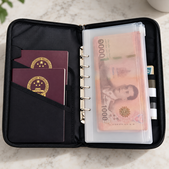 Passport and currency storage