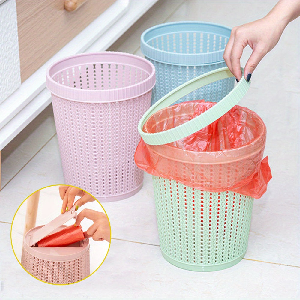 Trash Bin & Garbage Bag Holder