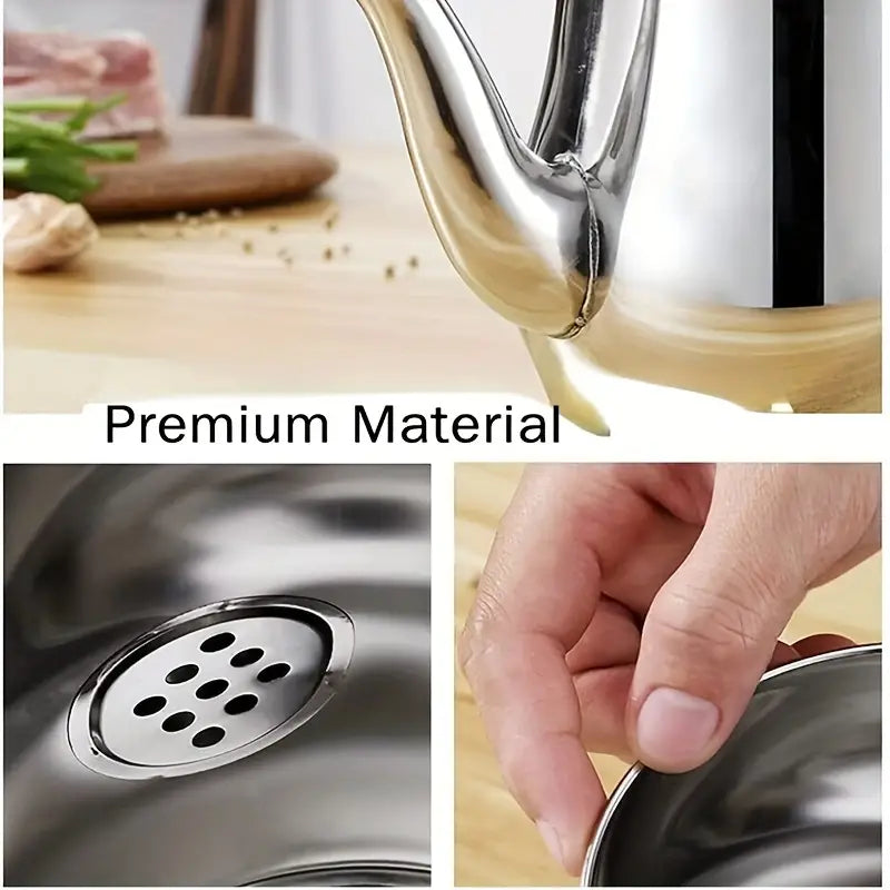 Stainless Steel Oil Container Jug