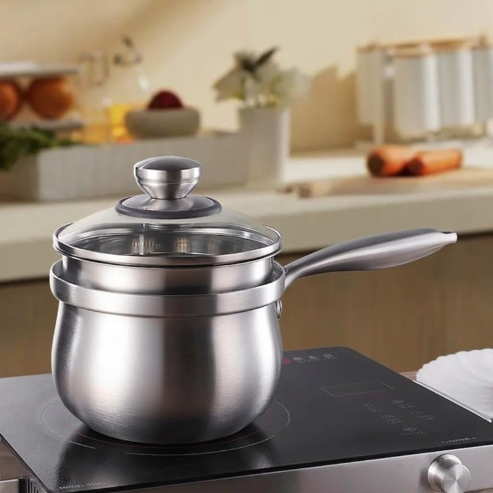 2 in 1 Stainless Steel Steamer