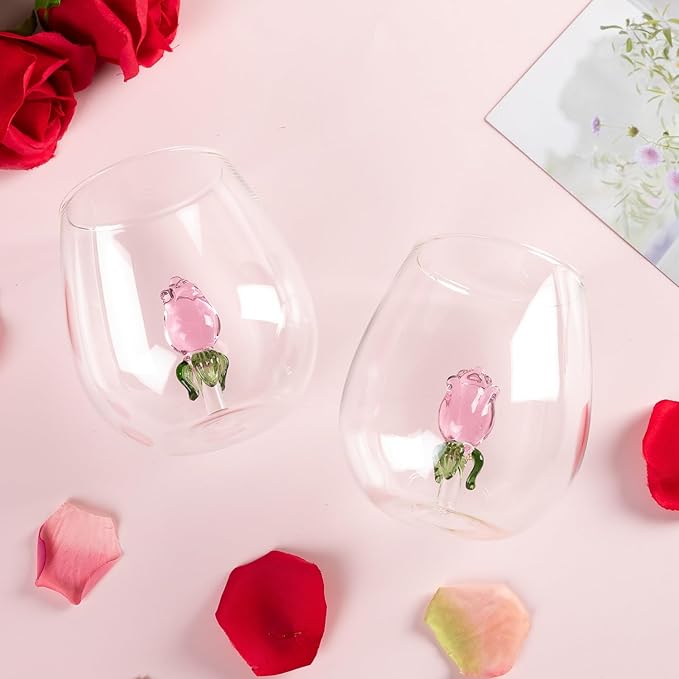 Crystal Rose Glass