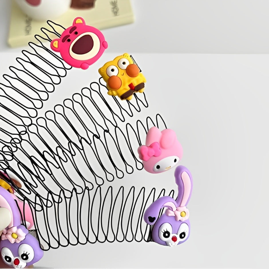 Stretchable Invisible Hair Clips