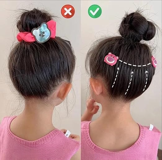 Stretchable Invisible Hair Clips