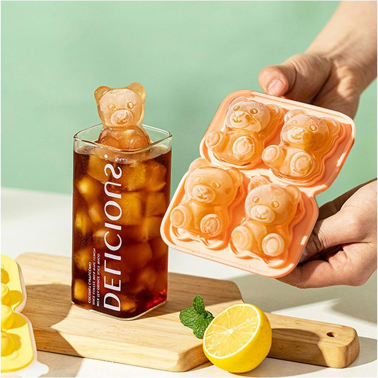 3D Bear Ice Mold