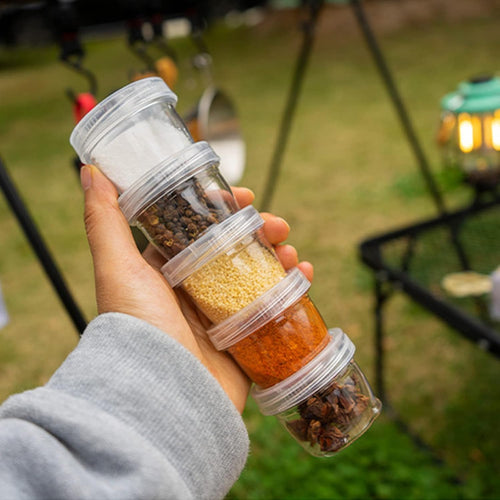 Stackable Spice & Dip Jars