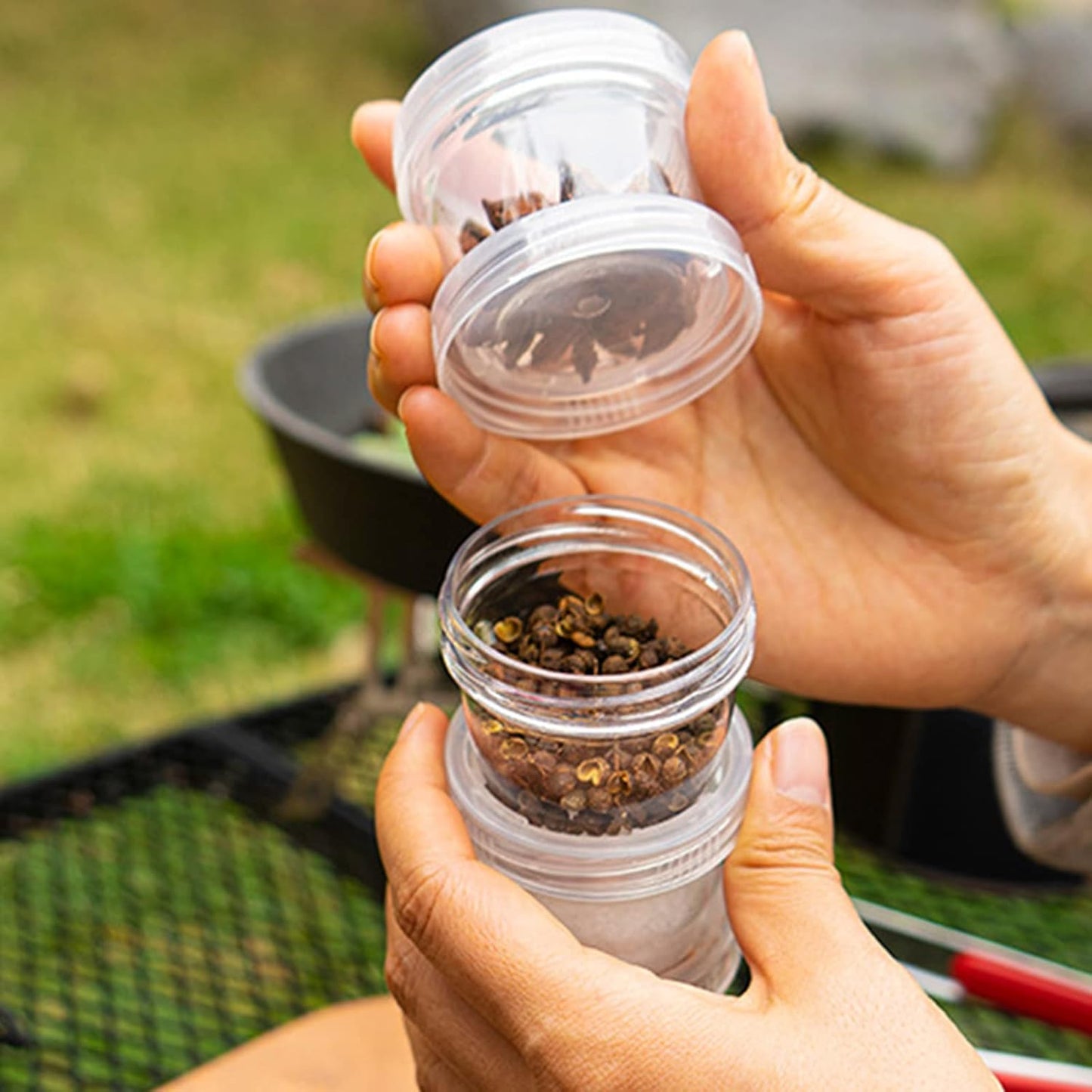 Stackable Spice & Dip Jars