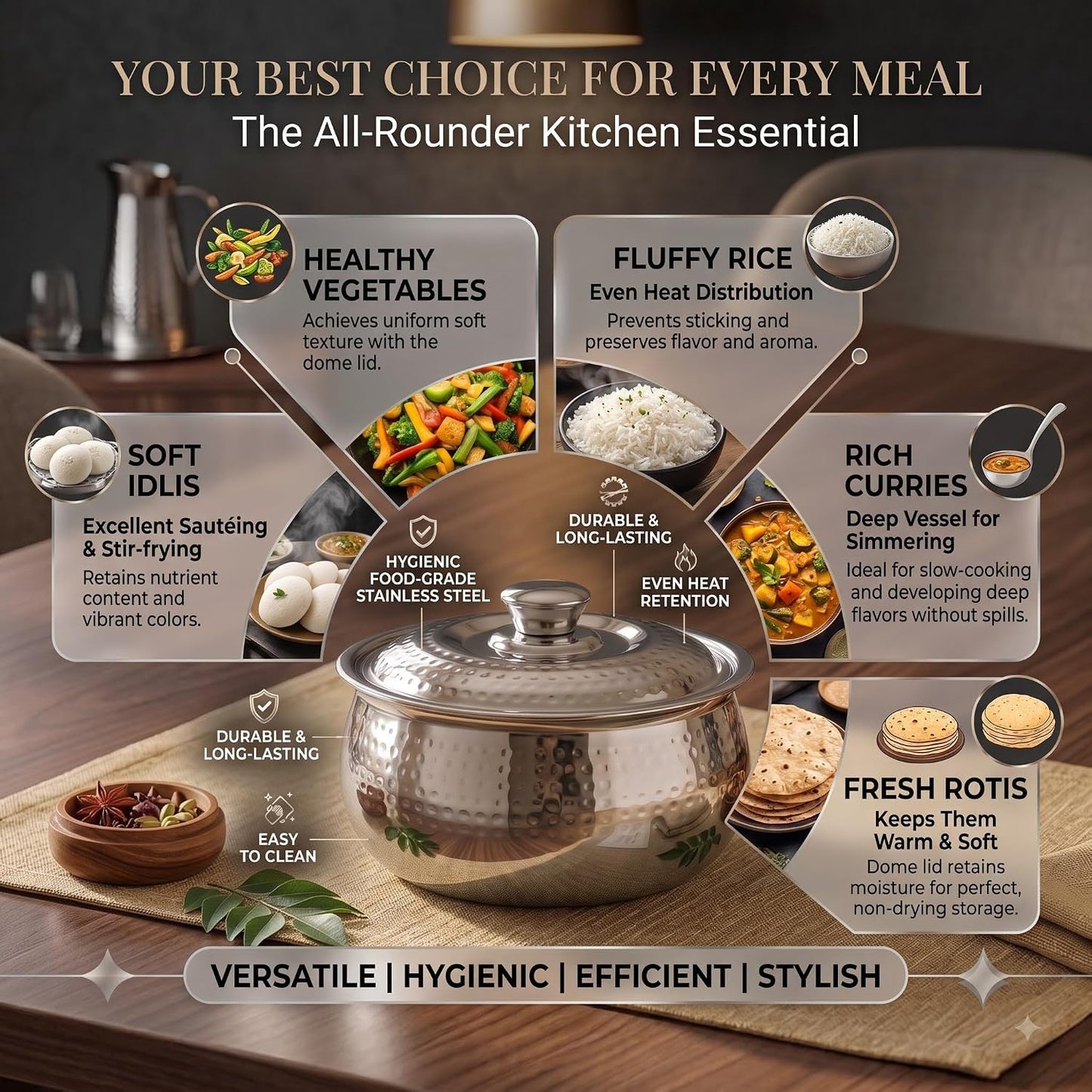 Stainless Steel Insulated Hot Pot