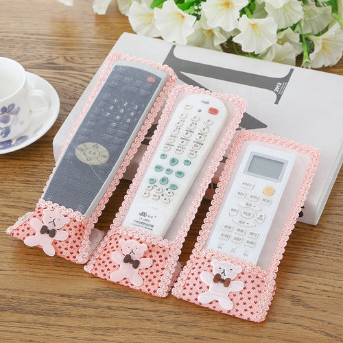 Bear Fabric Remote Cover