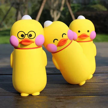 Cute Duck Silicone Bottle
