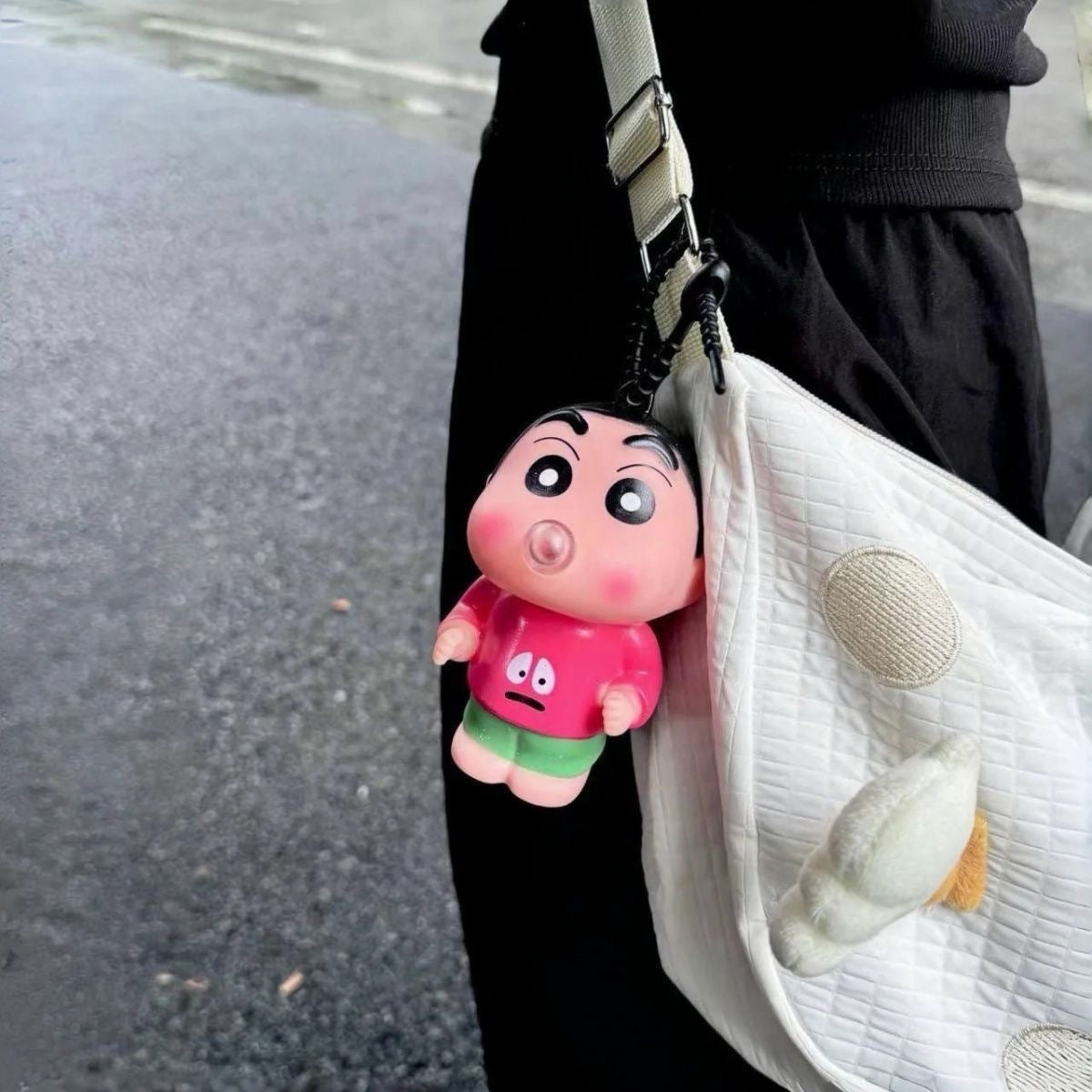 Shin-chan Bubble Pop Keychain