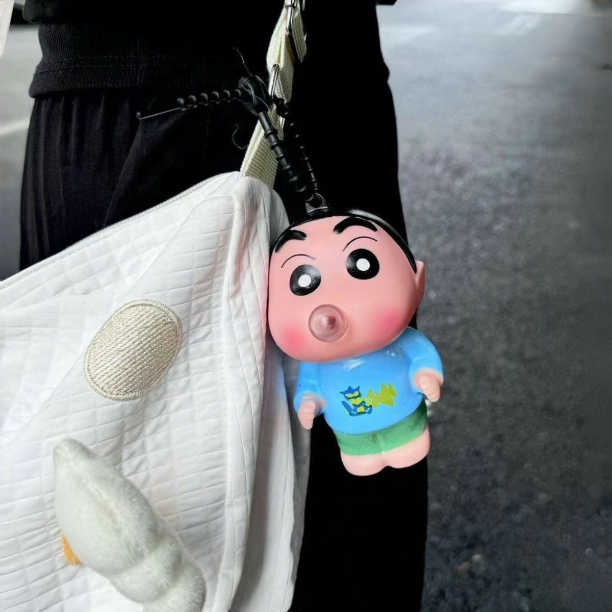 Shin-chan Bubble Pop Keychain