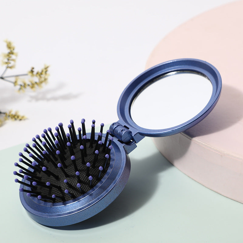 Mini Hair Comb with Mirror
