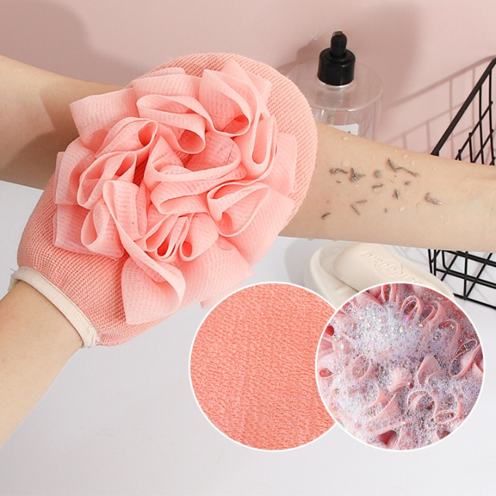 Two-in-one Bath Gloves