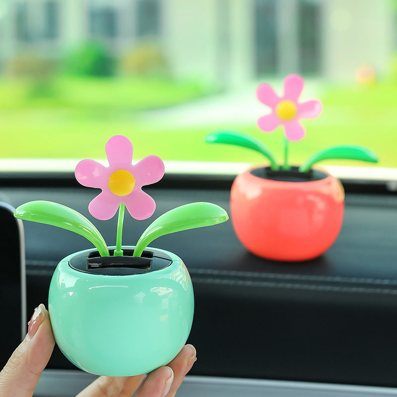 Dancing Flower Car Decor