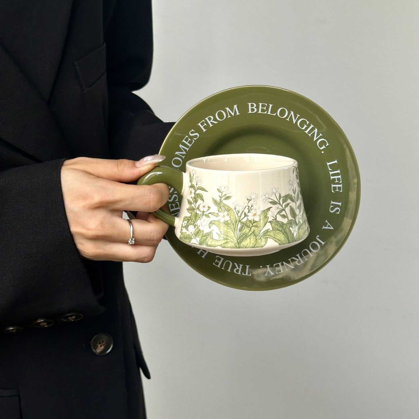 Floral Ceramic Tea Set