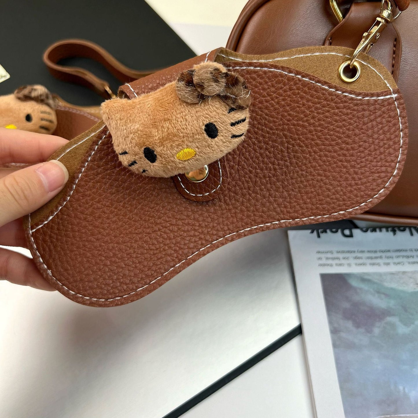Kitty Sunglass Case