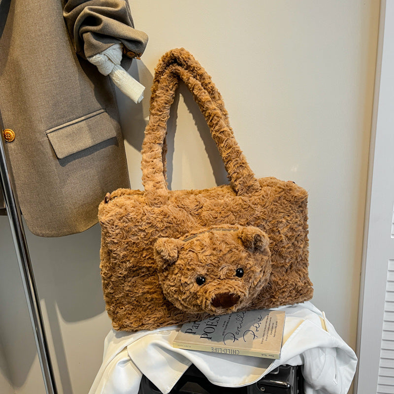 Teddy Bear Plush Bag