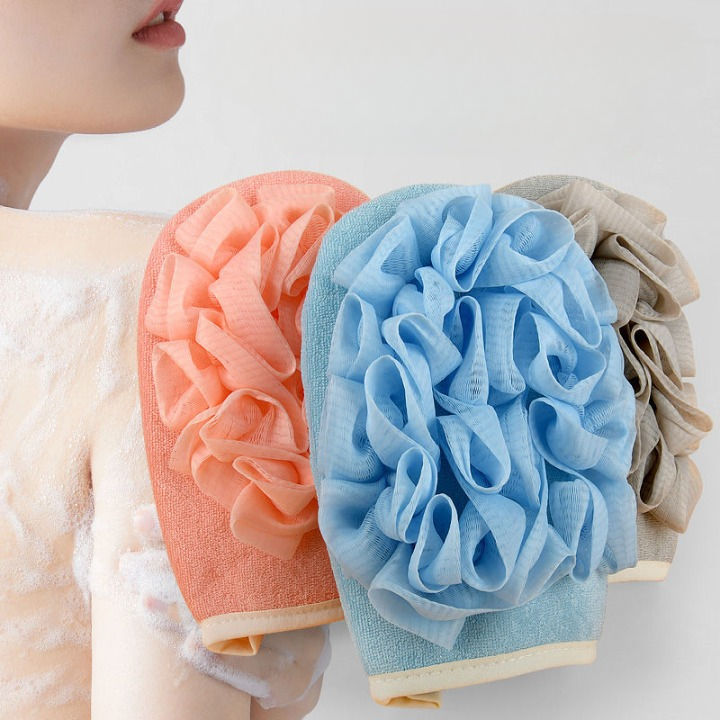 Two-in-one Bath Gloves