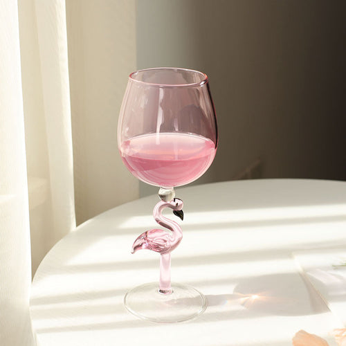 Flamingo Drink Glass