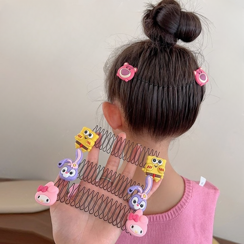 Stretchable Invisible Hair Clips