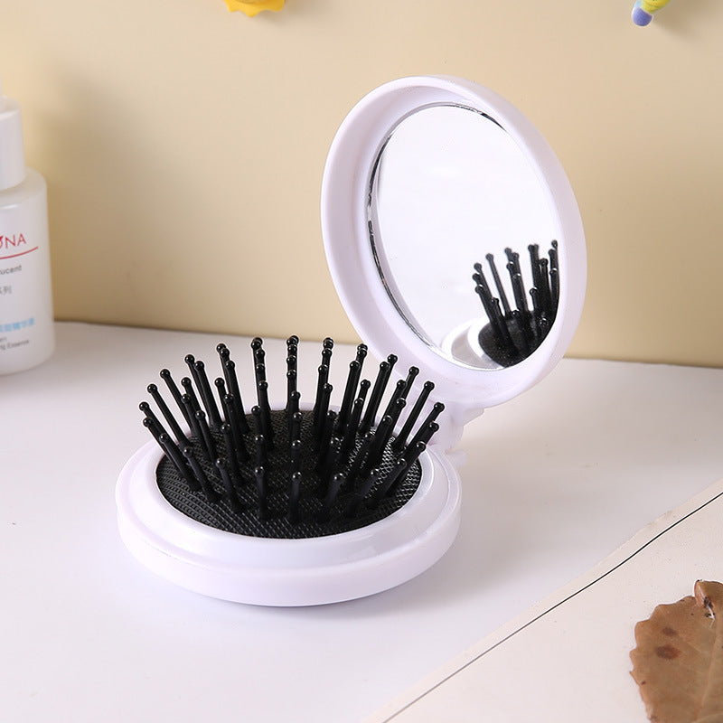 Mini Hair Comb with Mirror