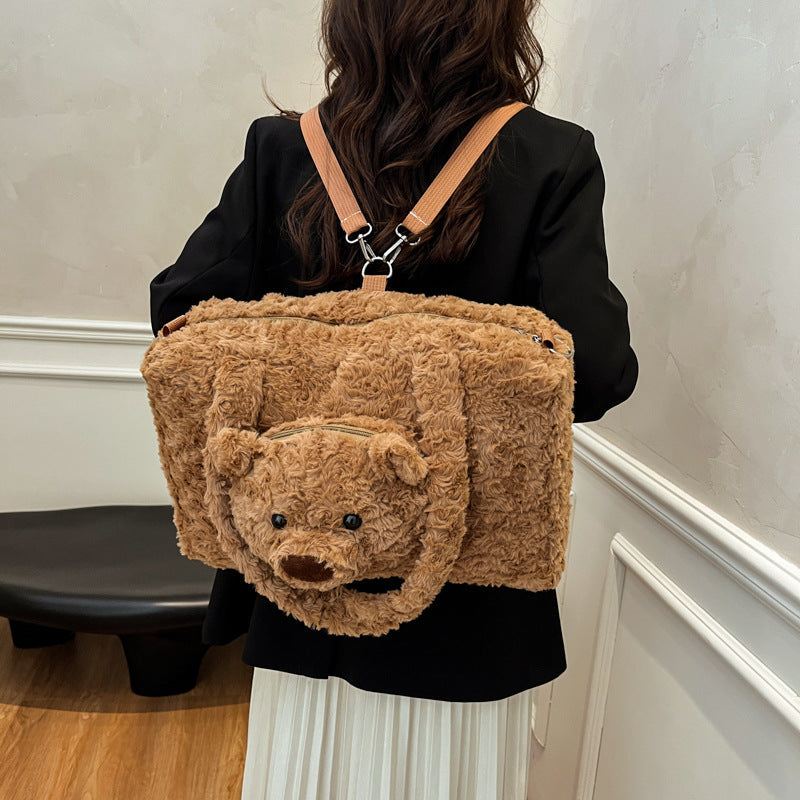 Teddy Bear Plush Bag