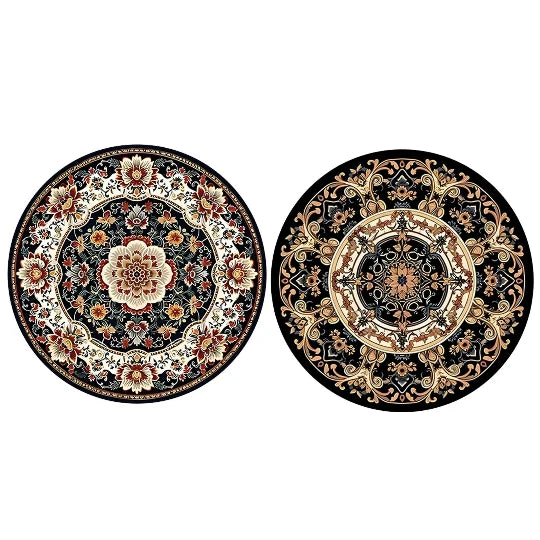 Vintage Floral Round Coaster