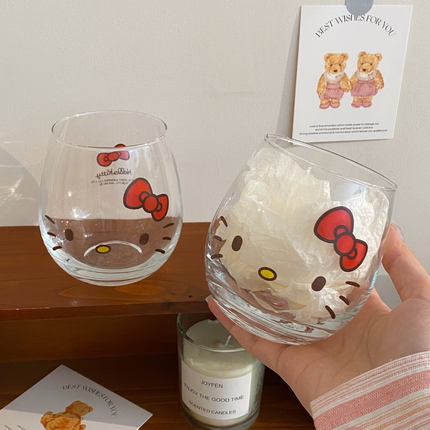 Hello Kitty Glass