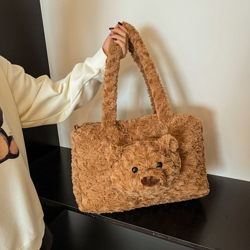 Teddy Bear Plush Bag