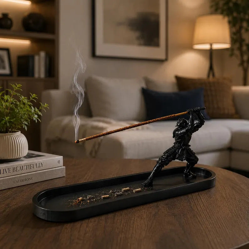 Samurai Incense Holder