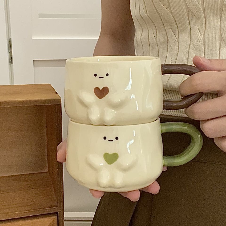 Heart Bear Ceramic Cup
