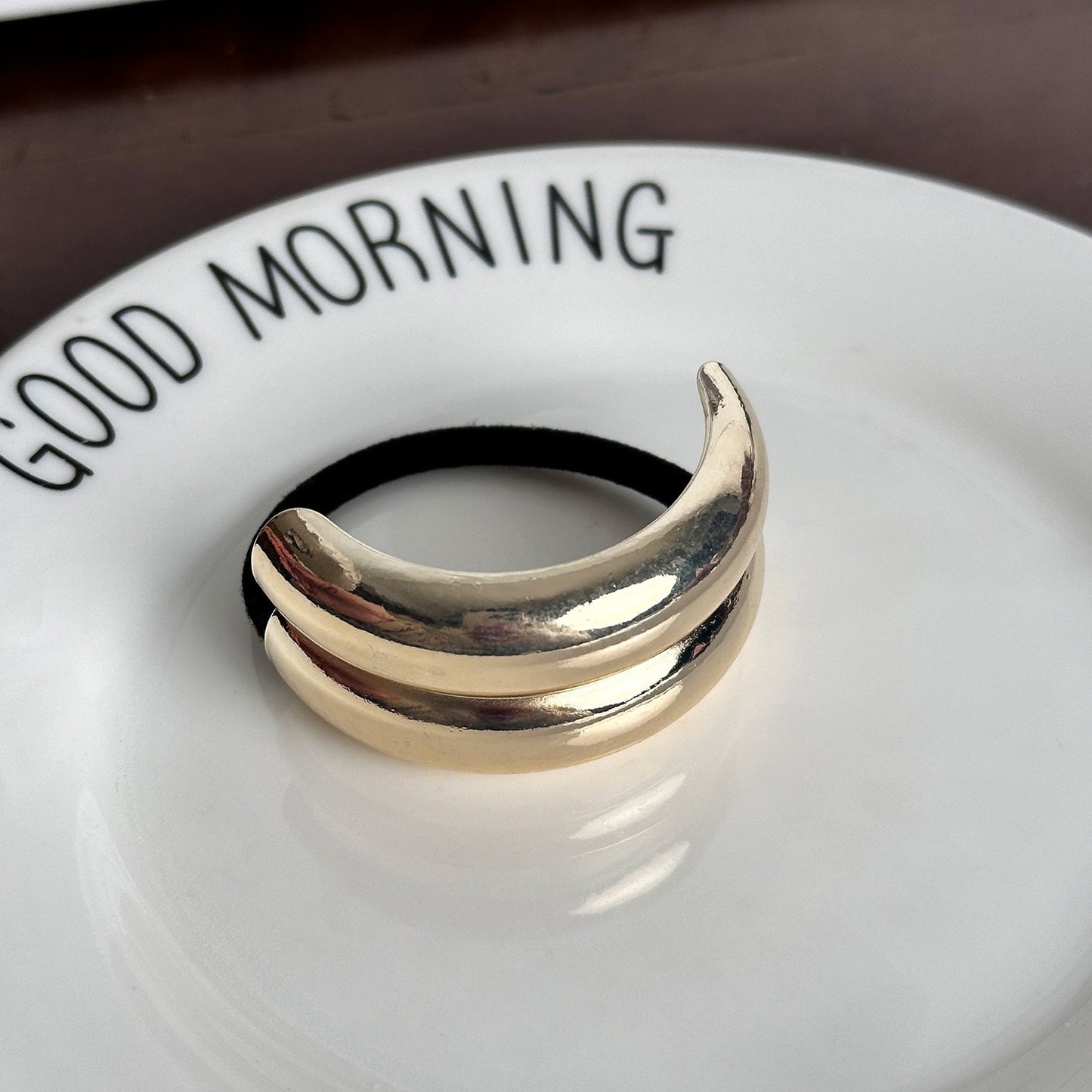 Gold Ponytail Ring
