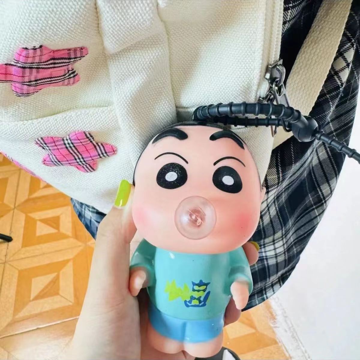 Shin-chan Bubble Pop Keychain