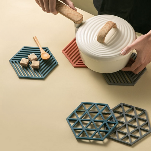 Silicone Trivet Mats ( Pack of 5 )