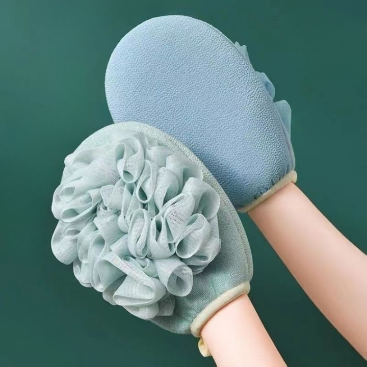 Two-in-one Bath Gloves
