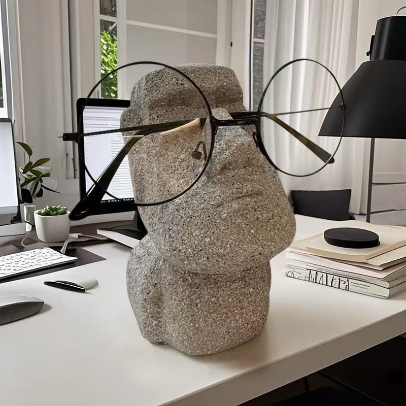 Moai glasses Holder