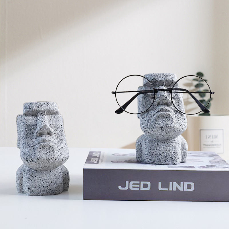Moai glasses Holder