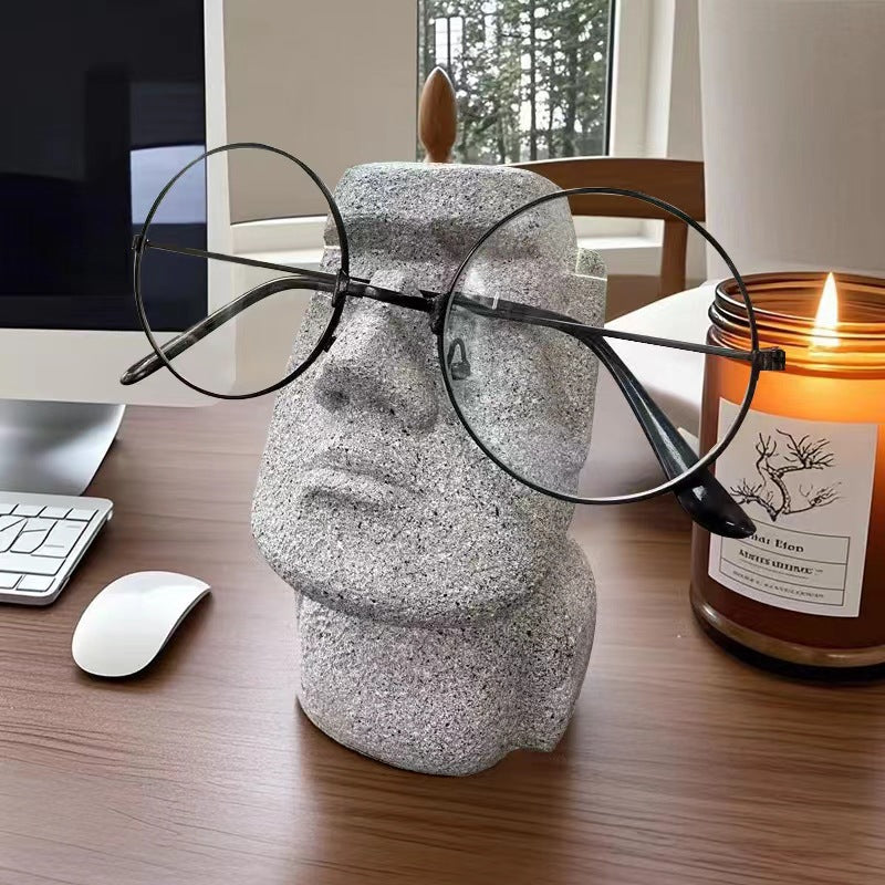 Moai glasses Holder