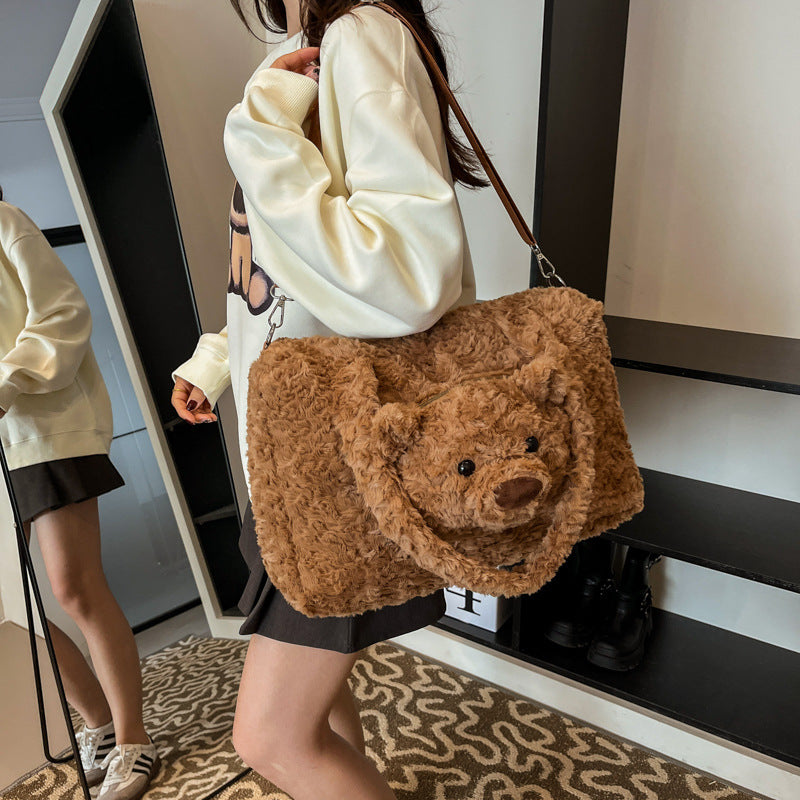 Teddy Bear Plush Bag