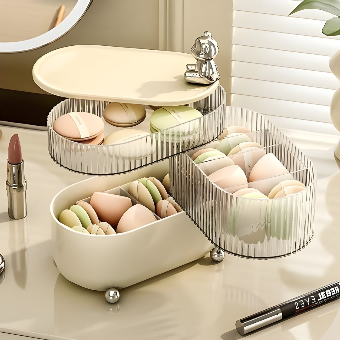 Transparent Storage Organizer Box