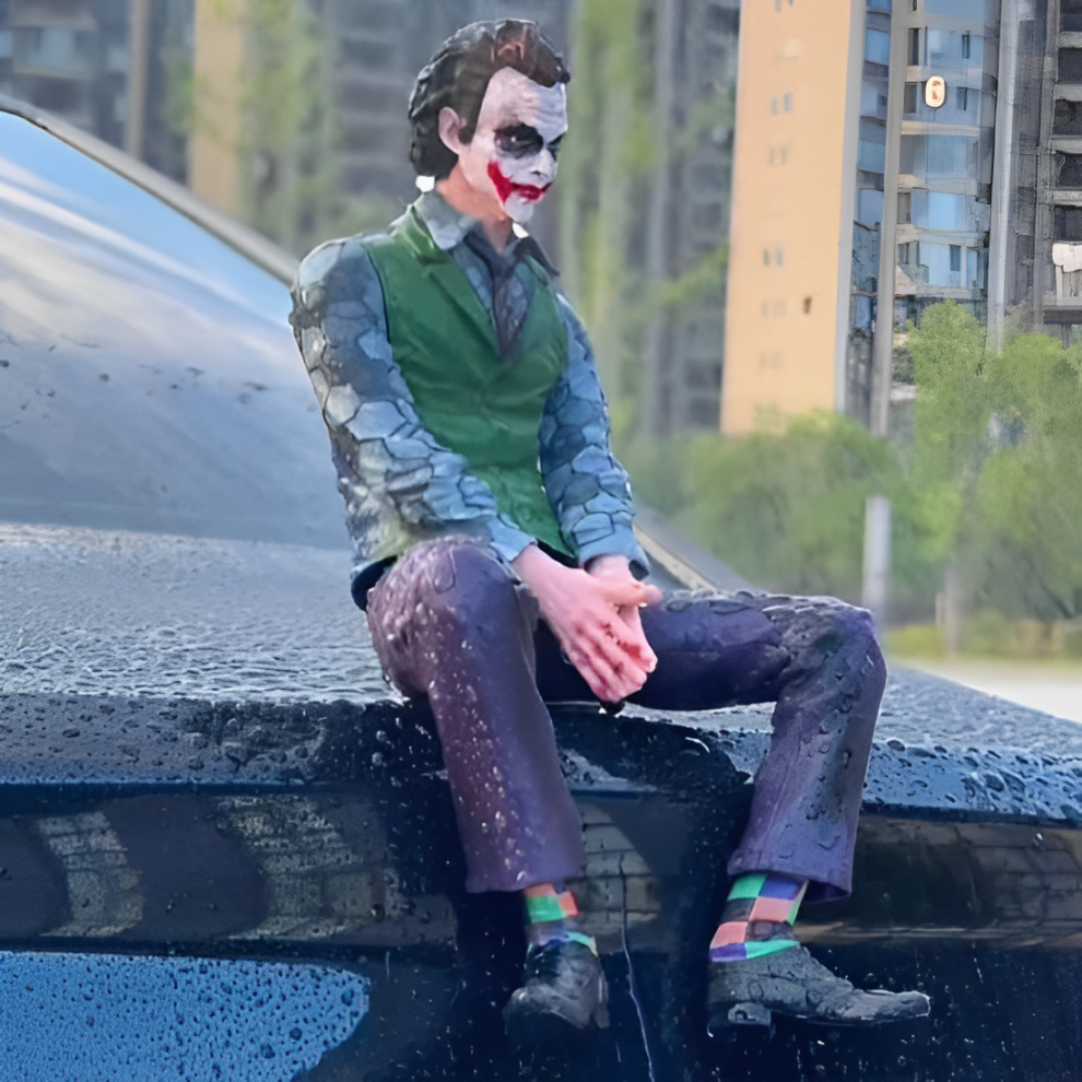 Joker Car Bumper Ornament
