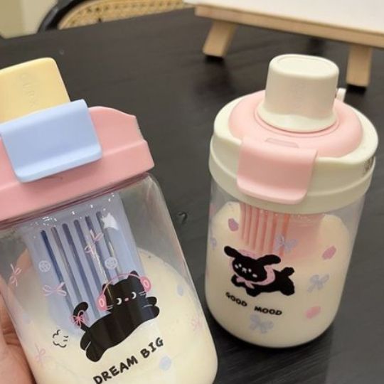 Cartoon Straw Cup