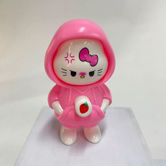 Kitty Face Keychain