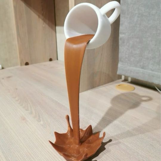 Floating Coffee Cup