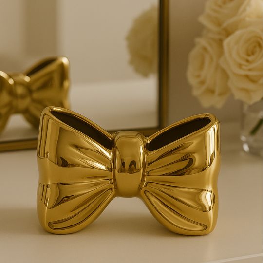 Bow Makeup Brush Holder