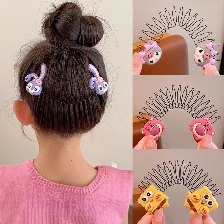 Stretchable Invisible Hair Clips