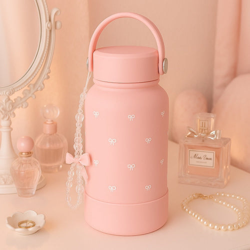 Bow Charm Water Bottle