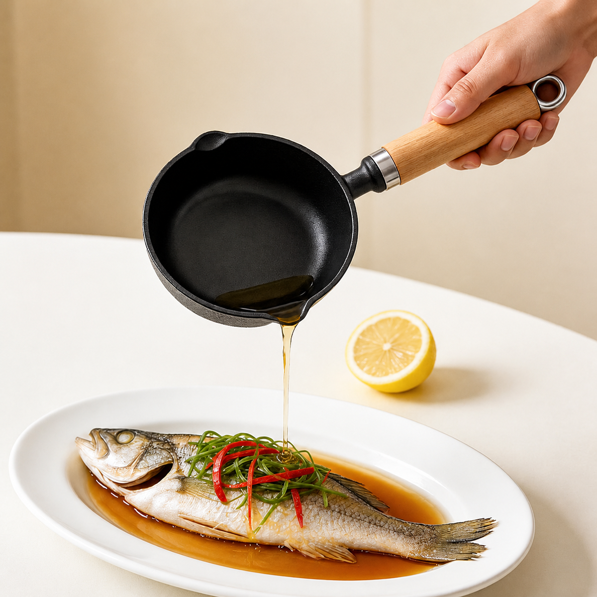 Mini Cast Iron Tadka Pan
