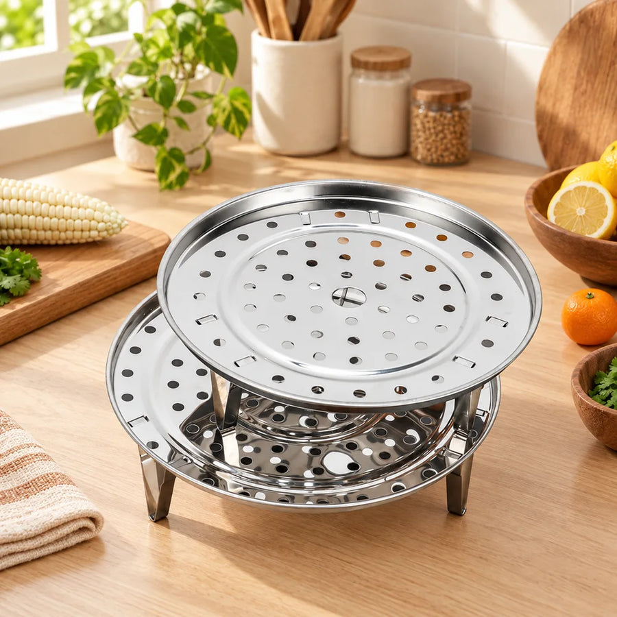 Foldable Steamer Rack — view 1