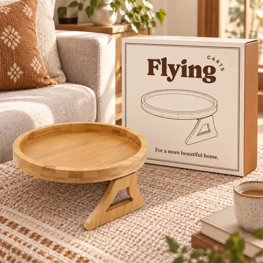 Bamboo Sofa Tray — view 6